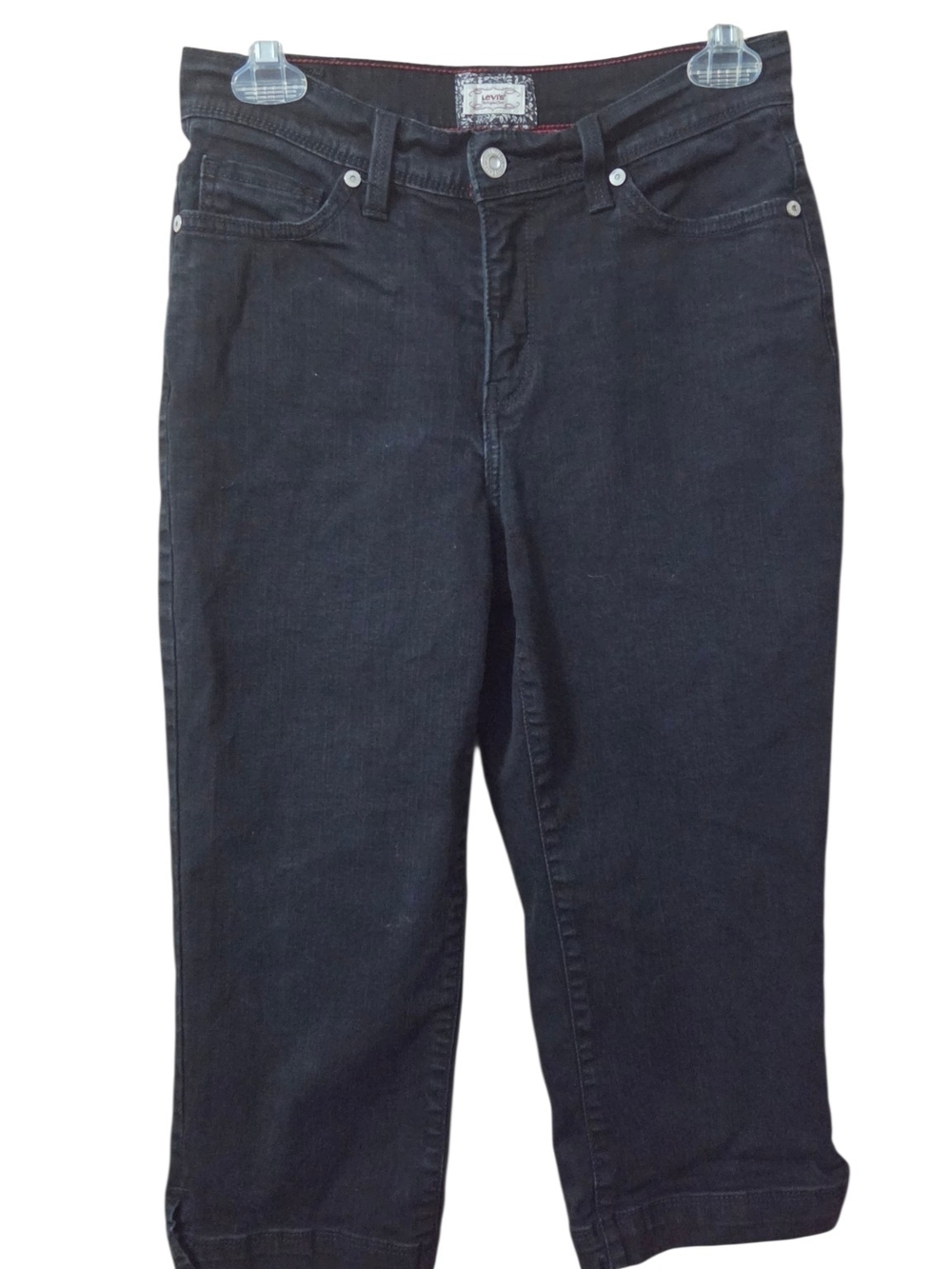 Levi's Women's Black Cropped Jeans